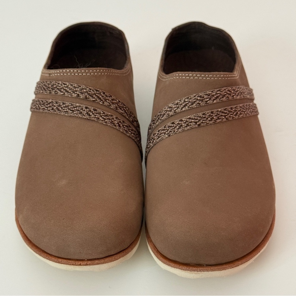 Chaco Harper Slide Caribou Nubuck Leather Slip On Mule Women J106372 Size 6.5 - Picture 5 of 9